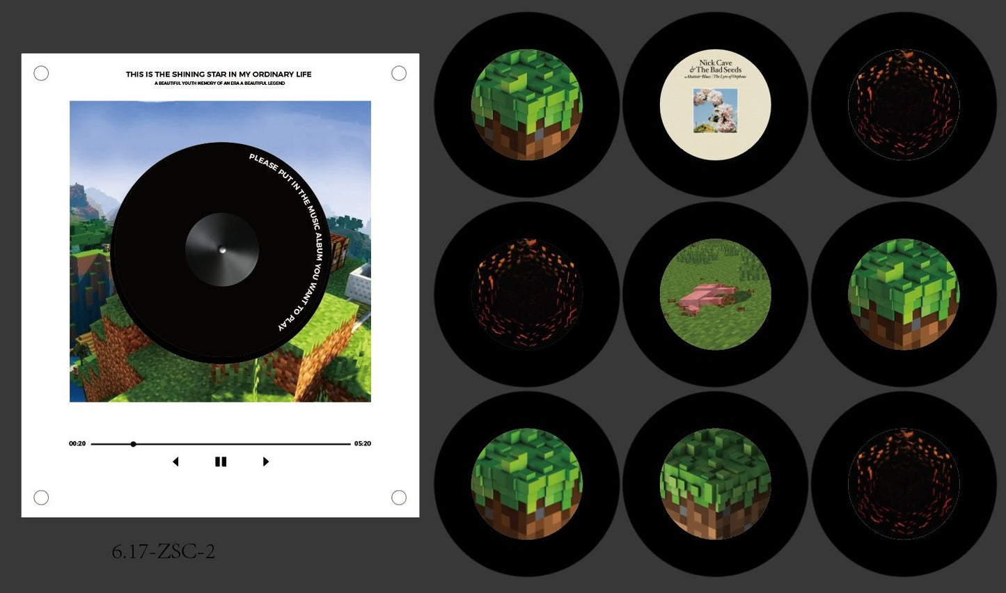 VAULTSOUNDS™ Minecraft Tapes