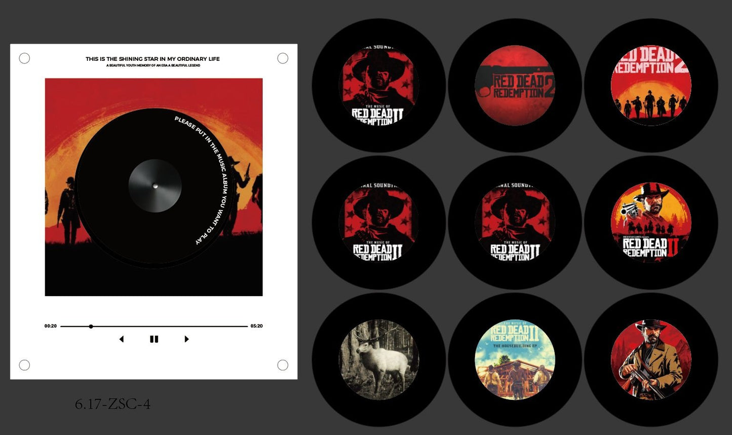 VAULTSOUNDS™ Red Dead Redemption Cassets